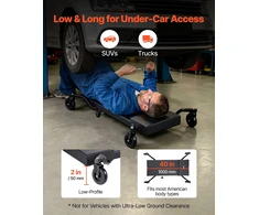 VEVOR 1 m mechaniko gultas ant ratukų 180 kg