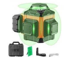 Vevor 100ft žalias kryžminis lazerinis gulsčias