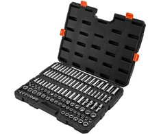 Vevor 104 dalių galvučių rinkinys, 9.5 mm