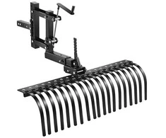 Vevor 107 cm vilkimo peizažo grėblys ATV ir UTV