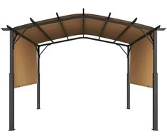 Vevor 10x10 ft lauko pergola su stogu