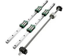 Vevor 1100mm linijinis kreipianasis bėgis rinkiniams CNC staklėms