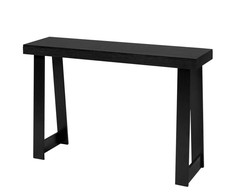 VEVOR 118 cm moderna konsolė juoda