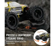 Vevor 1:18 nuotolinio valdymo visureigis sunkvežimis