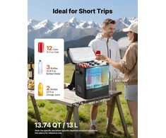 VEVOR 12 V automobilinis šaldytuvas 13 l
