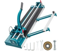 Vevor 1200 mm plytelių pjaustyklė su dviguba juosta