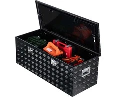 Vevor 1219x495x444 mm aliumininė įrankių dėžė