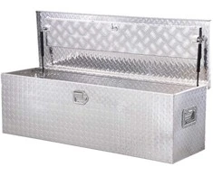 Vevor 124x38x38 cm aliuminio įrankių dėžė