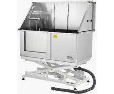 Vevor 127 cm elektrinė šunų maudymo vonelė su filtru