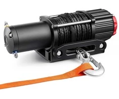 12V gervė ATV/UTV su sintetiniu lynu