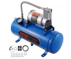 Vevor 12V oro kompresorius su 6L talpa