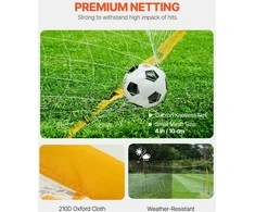 Vevor 12x6 pėdų nešiojamas futbolo vartas vaikams