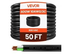 Vevor 15 m 10AWG varinis elektros laidas