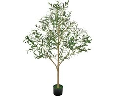 Vevor 150 cm dirbtinis alyvmedis su vazonu