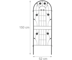 Relaxdays 150 cm Treliažo rinkinys, 2 vnt.