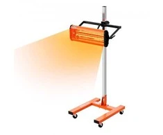 Vevor 1500W infraraudonųjų spindulių lempa automobilių dažų džiovinimui