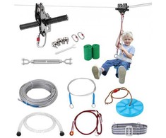 Vevor 160 ft zip line vaikams ir suaugusiems