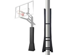 Vevor 163 cm krepšinio stovo apsaugos paminkštinimas