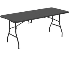 Vevor 180 cm plastikinis sulankstomas stalas