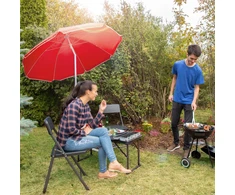 Relaxdays 180 cm sodo skėtis