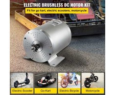 Vevor 1800w elektrinis bešepetėlinis variklio rinkinys 48V
