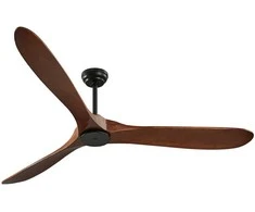 Vevor 182 cm medinės mentės lubų ventiliatorius