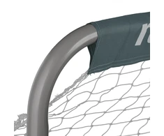 Relaxdays 2 futbolo vartų rinkinys pilkos spalvos
