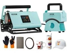 Vevor 2-in-1 kepurių ir puodelių termopresas