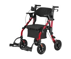 2-in-1 vaikštynė ir kėdutė vyresnio amžiaus žmonėms