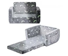 Vevor 2-in-1 vaikų sofa-lova su porankiais