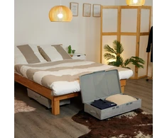 Relaxdays 2 laikymo dėžių po lova rinkinys