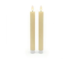 Relaxdays 2 LED kūginių žvakių rinkinys