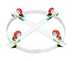 Vevor 2 vnt. 55 galonų statinės vežimėlis