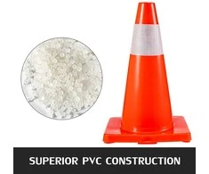 Vevor 20 vienetų kelių kūgio rinkinys iš PVC