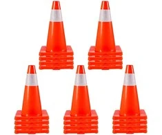 Vevor 20 vienetų kelių kūgio rinkinys iš PVC