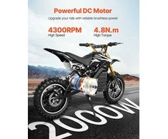 Vevor 2000W elektrinis bešepetėlinis DC variklio rinkinys