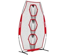 VEVOR 203x102 cm futbolo metimo tinklas su taikiniais
