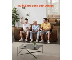 Vevor 2110 mm moderni sofa be surinkimo