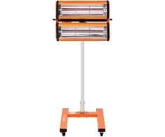 Vevor 2200W infraraudonųjų spindulių lempa dažų džiovinimui