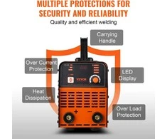 VEVOR 220V TIG suvirinimo aparatas 200A