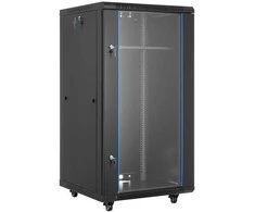 Vevor 22U tinklo spinta su stiklo durimis 600 mm