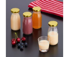 Relaxdays 24 mažų stiklinių buteliukų rinkinys 150 ml