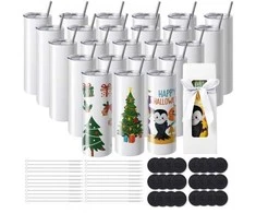 Vevor 24 vienetų sublimacijos puodeliai 591,5 ml