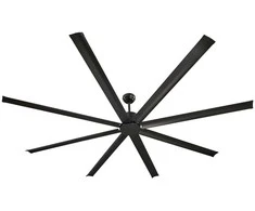 Vevor 244 cm aliumininis ventiliatorius be šviesos