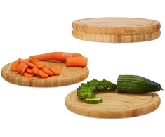 Relaxdays 25 cm pusryčių lentelės rinkinys