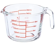 Kodustaar 250 ml stiklinis matavimo ąsotėlis