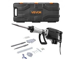 Vevor 2800 W elektrinis griovimo kūjis betonui