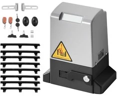 Vevor 280W elektrinis slankusis vartų atidariklis su infraraudonųjų spindulių jutikliu