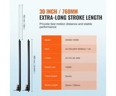 Vevor 2vnt 12V tiesinis pavaros rinkinys 30 cm
