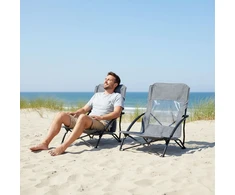 Relaxdays 2x sulankstomos paplūdimio kėdės